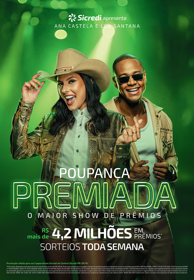 Campanha Poupança Premiada Sicredi alcança recorde de 180 milhões de números da sorte emitidos